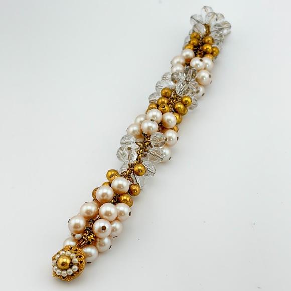 RARE Mid-century Marion Haskell Cha Cha Bracelet 
“Huge” - Picture 3 of 6